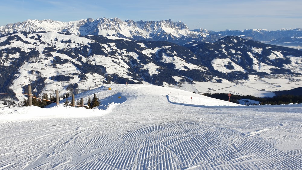 Westendorf met blik op Wilderkaiser